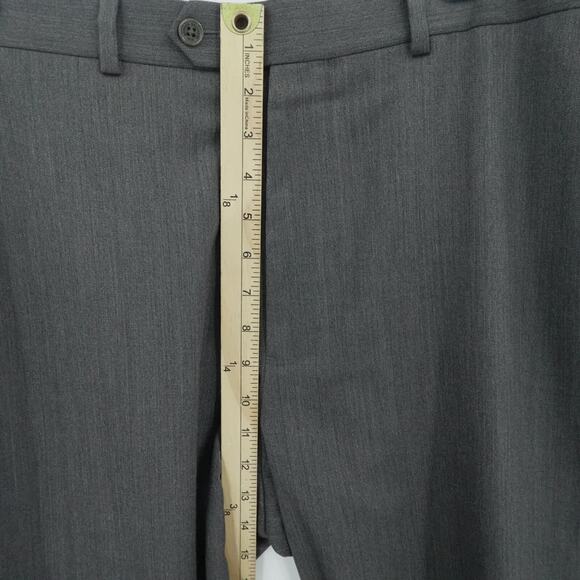 Brooks Brothers Pants Mens 36X34 Gray Madison Wool Dress Business Office - Picture 5 of 12
